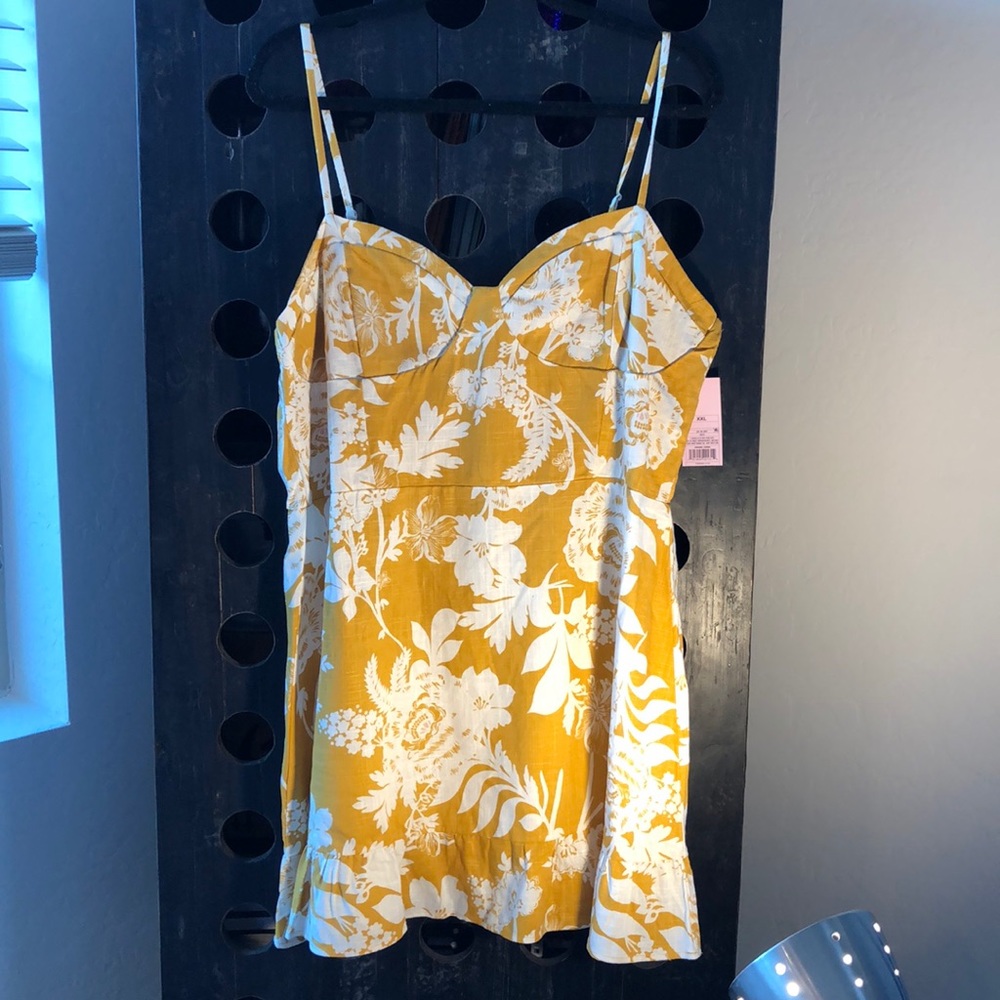 Dress mini straps XXL Floral